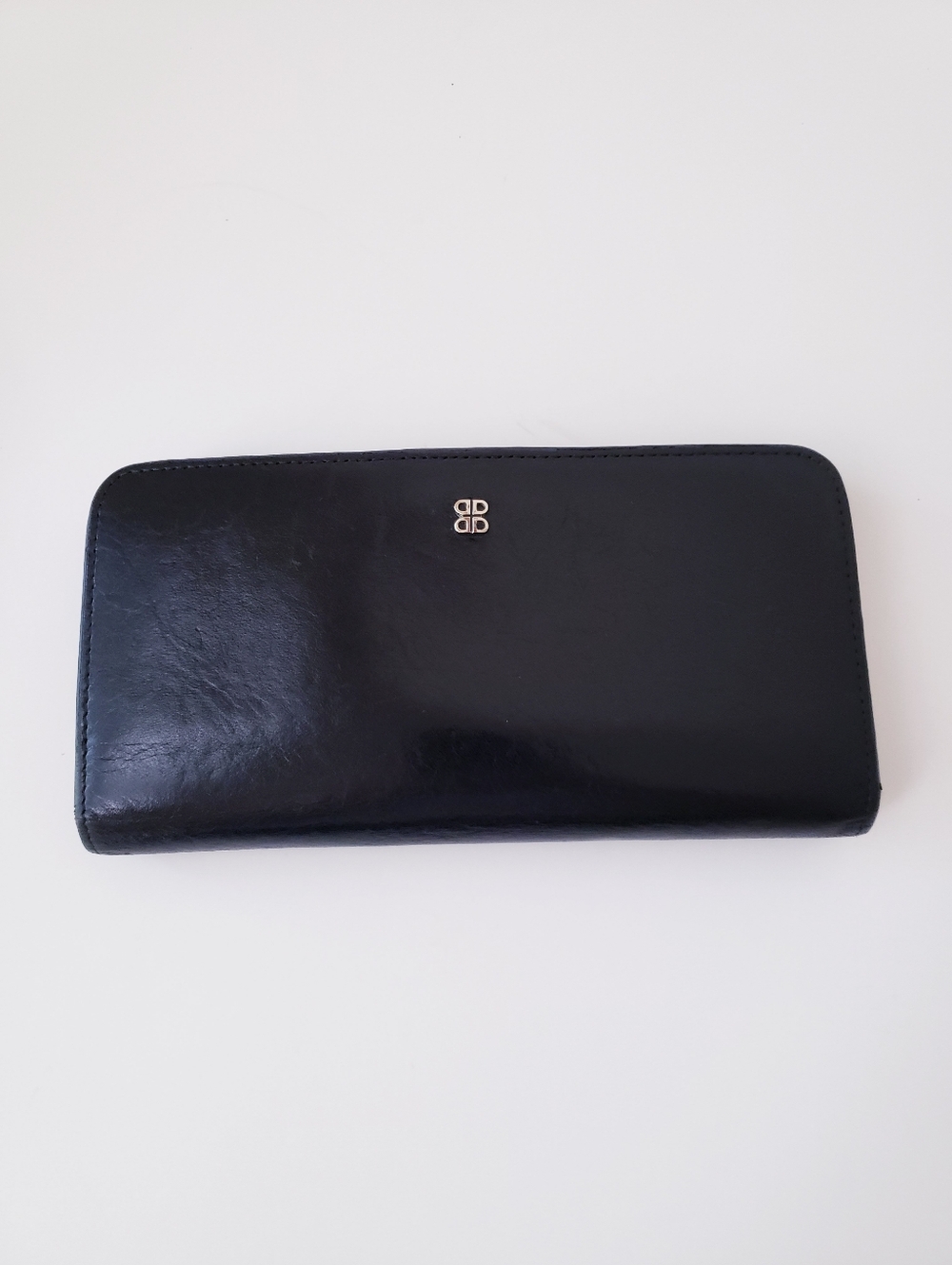 Vintage Black Leather Wallet
